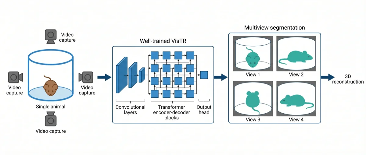 3D reconstruction pipeline from multi-view animal video segmentation